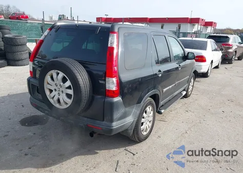 2005 Honda Cr-V Ex из США, поврежденный, VIN SHSRD78815U328396